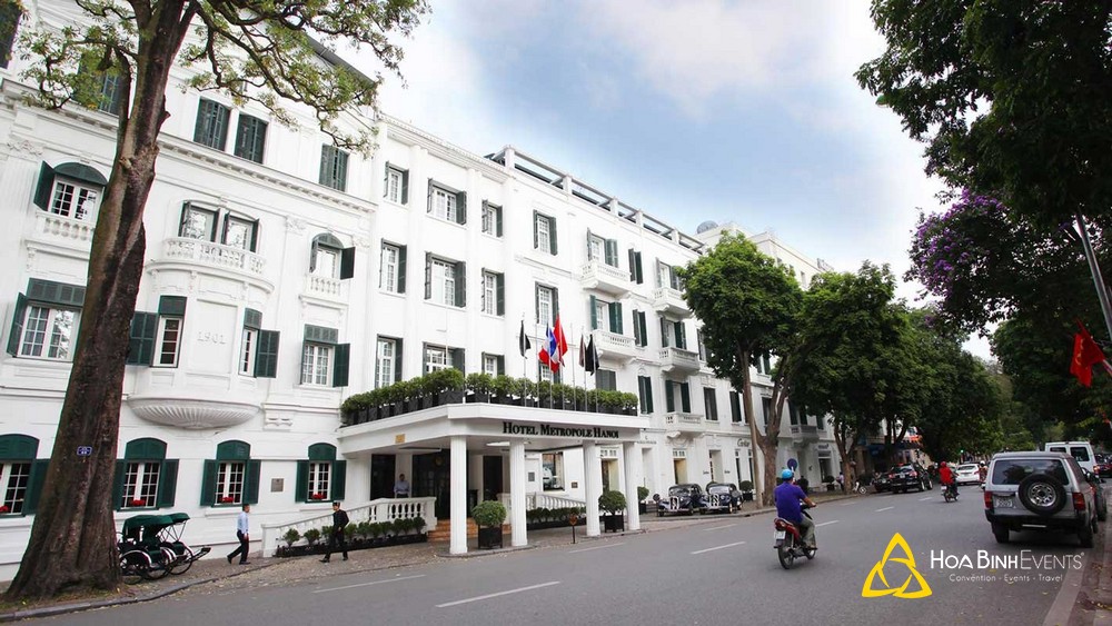 Khách sạn Sofitel Legend Metropole Hanoi Địa chỉ: Số 15 Ngô Quyền, Quận Hoàn Kiếm, Hà Nội
