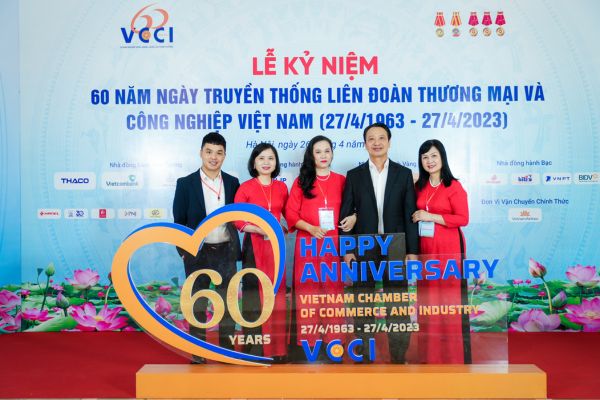 Chương trình kỷ niệm 60 năm VCCI do HoaBinh Events tổ chức