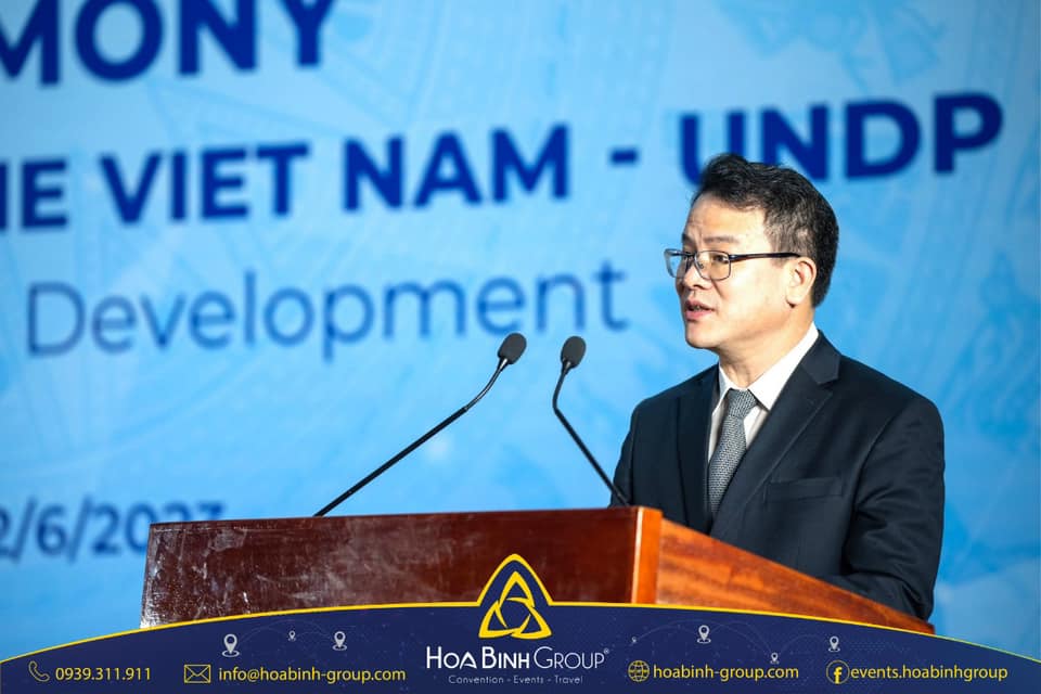Đại diện Việt Nam phát biểu trong sự kiện