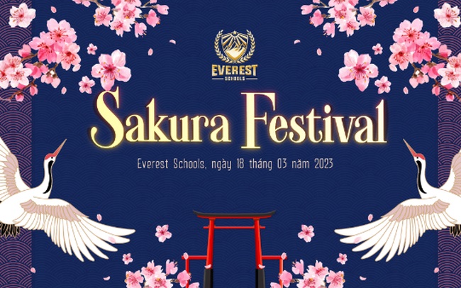 Everest Sakura Festival được tổ chức bởi hệ thống giáo dục Everest