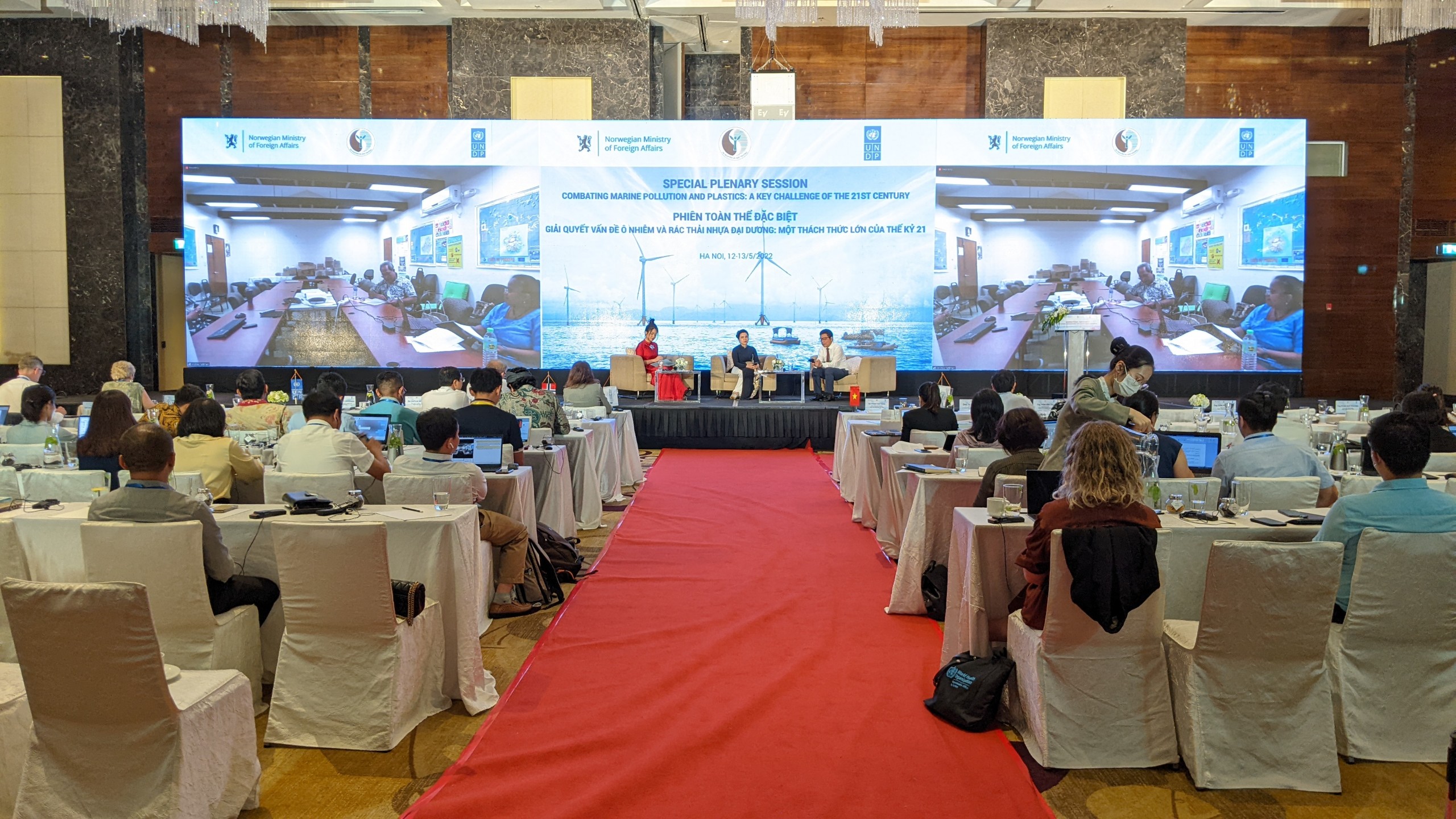 Hội nghị quốc tế về phát triển kinh tế đại dương bền vững được tổ chức tại Hà Nội