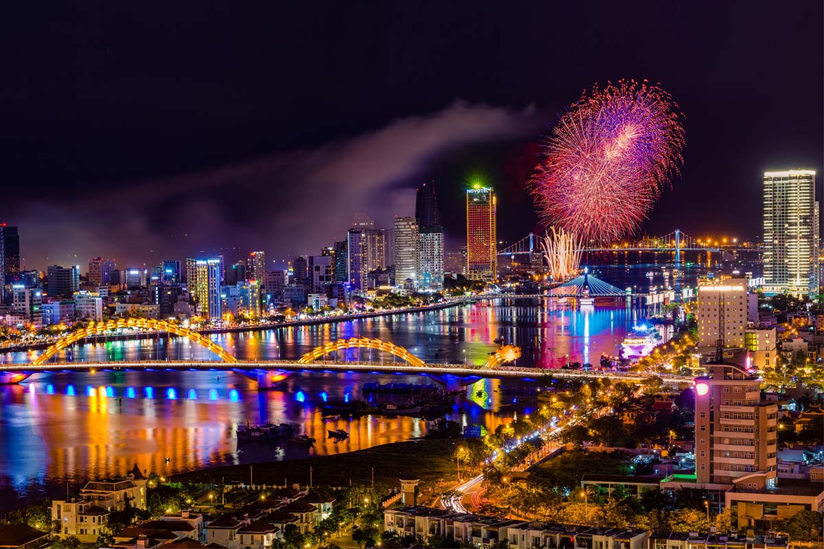 Thành phố Đà Nẵng được chọn là điểm tổ chức Cuộc thi Bắn pháo hoa Quốc tế liên tục qua các năm