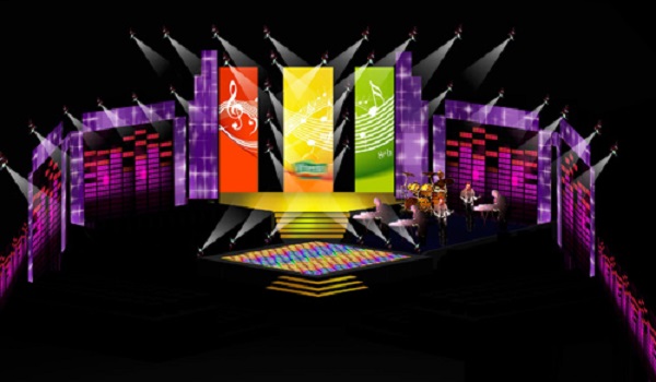 Những loại ánh sáng ứng dụng trên sân khấu HoaBinh Events