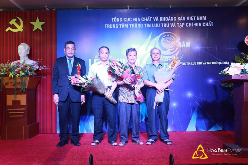 Lễ kỷ niệm thành lập của tổng cục địa chất và khoáng sản Việt Nam