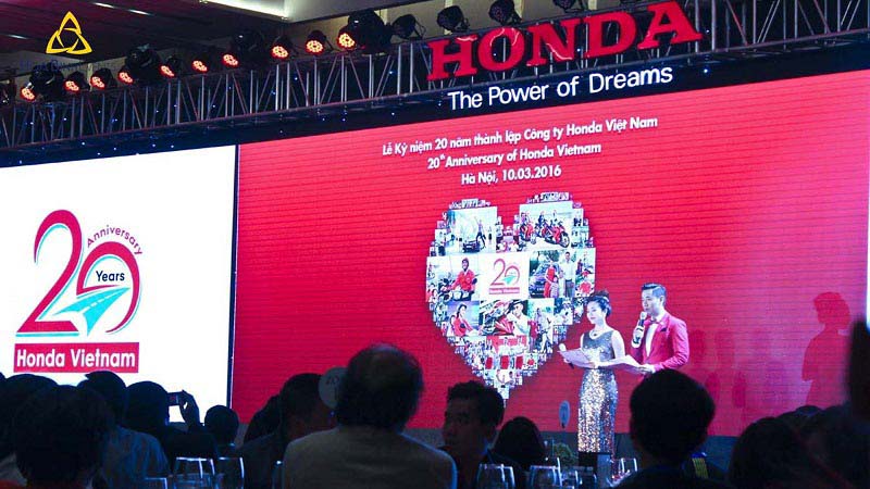 Honda kỷ niệm 20 năm thành lập