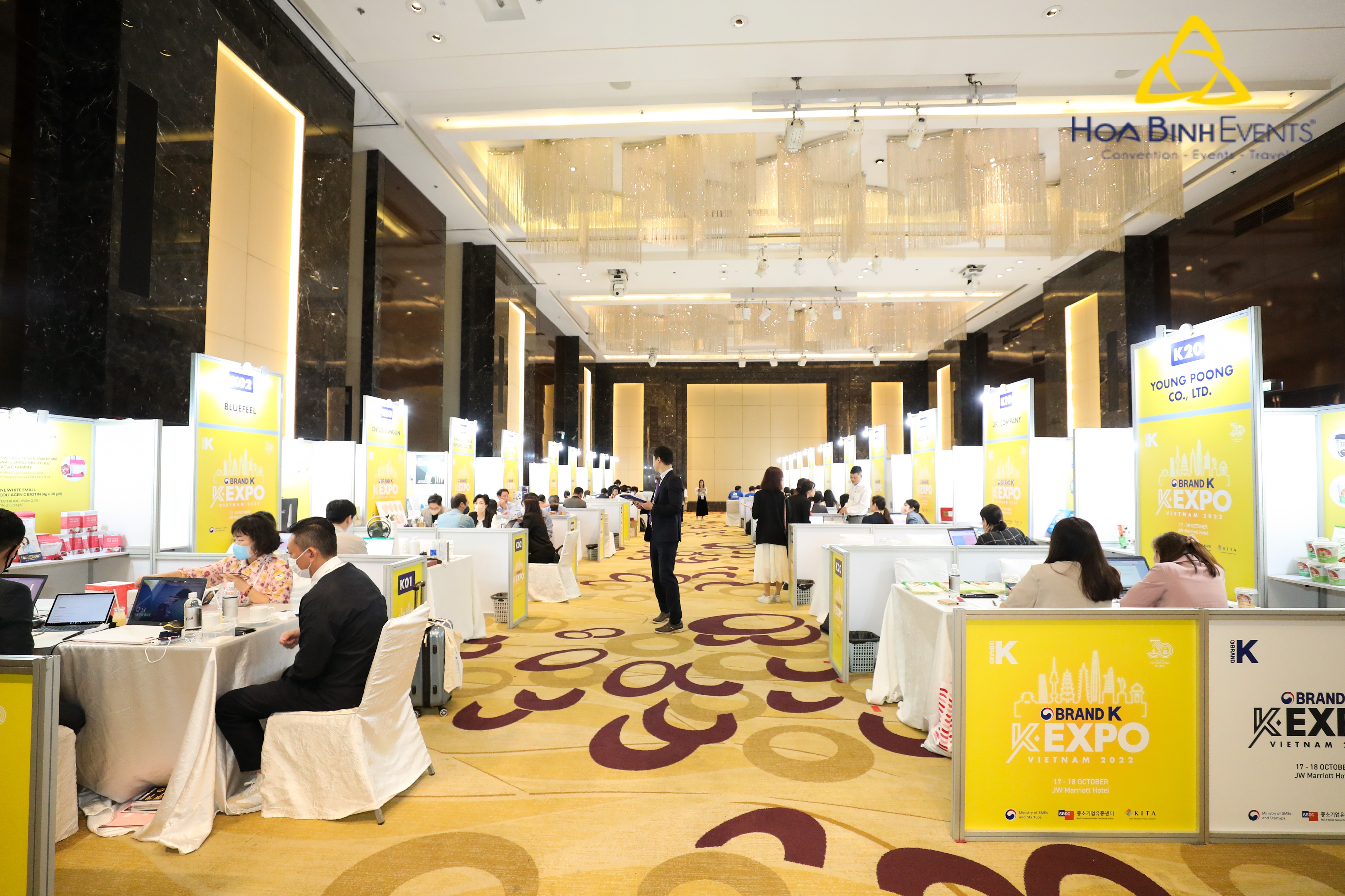 Sự kiện K-EXPO Việt Nam được thực hiện bởi HoaBinh Events