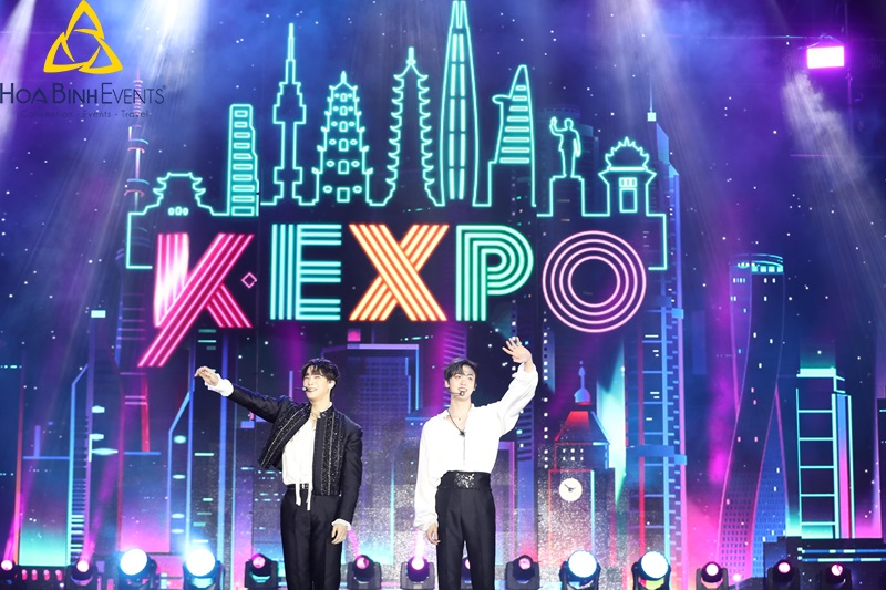 cho thuê backdrop ở sự kiện K-EXPO