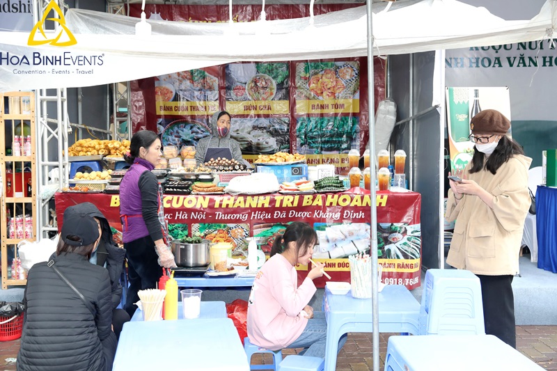 địa điểm tổ chức hội chợ ẩm thực đường phố